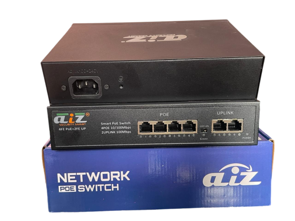 4+2 Ports PoE Switch