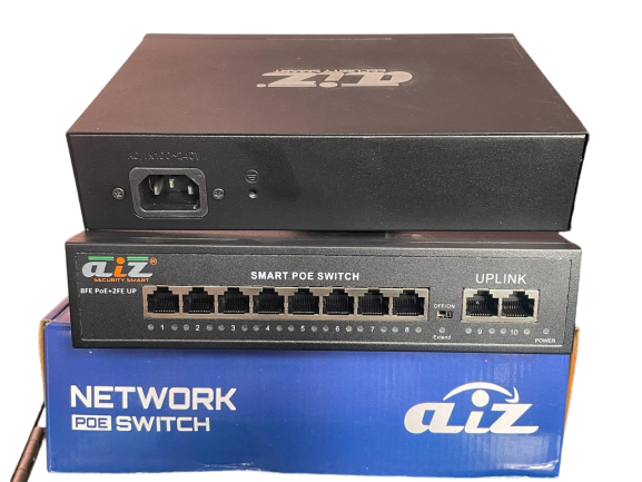 8+2 Ports PoE Switch